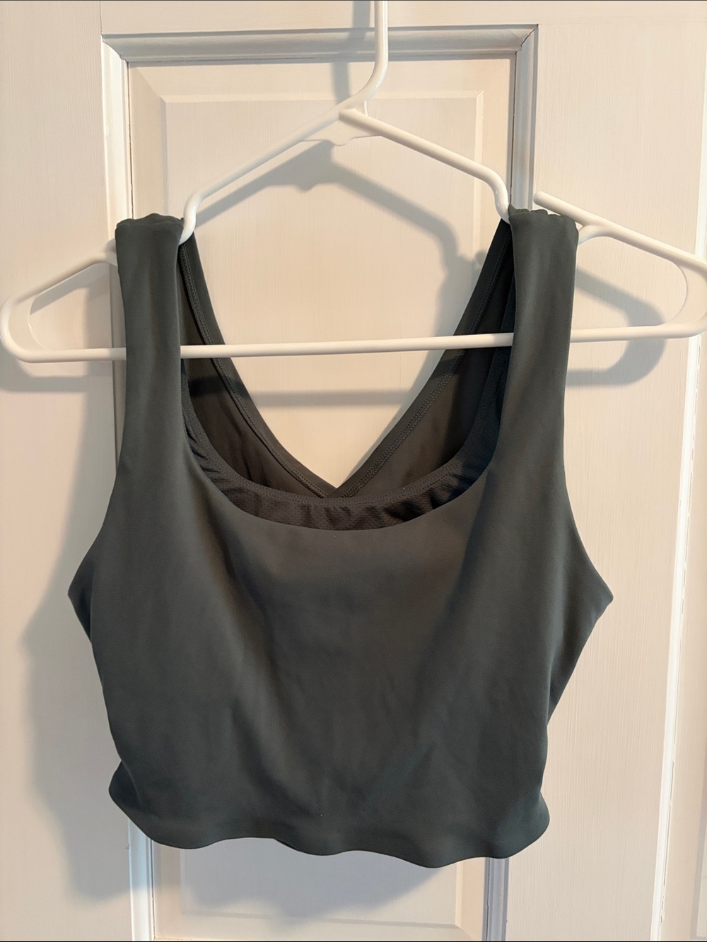 Tavi Green Cropped Tank Top